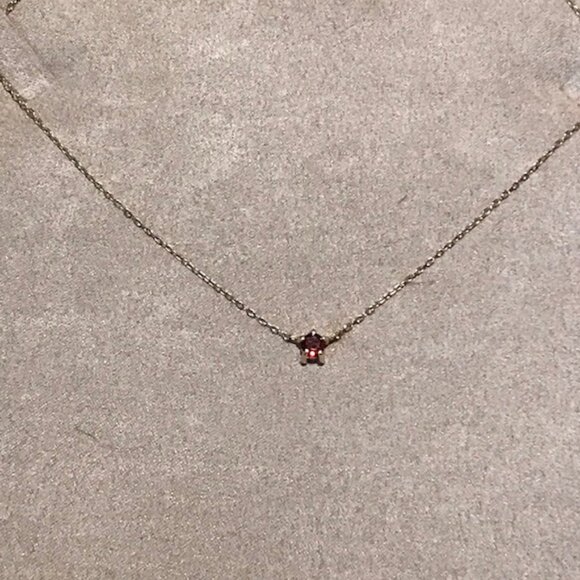 Catbird x Vito's Gems Rothko's Garnet Necklace - Picture 2 of 4